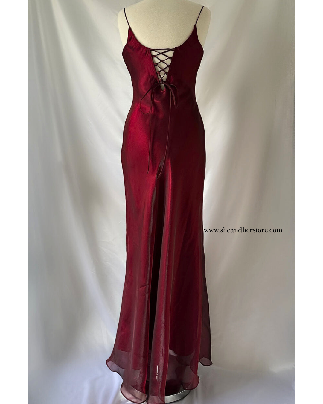 THE SCARLETT Red Maxi Dress