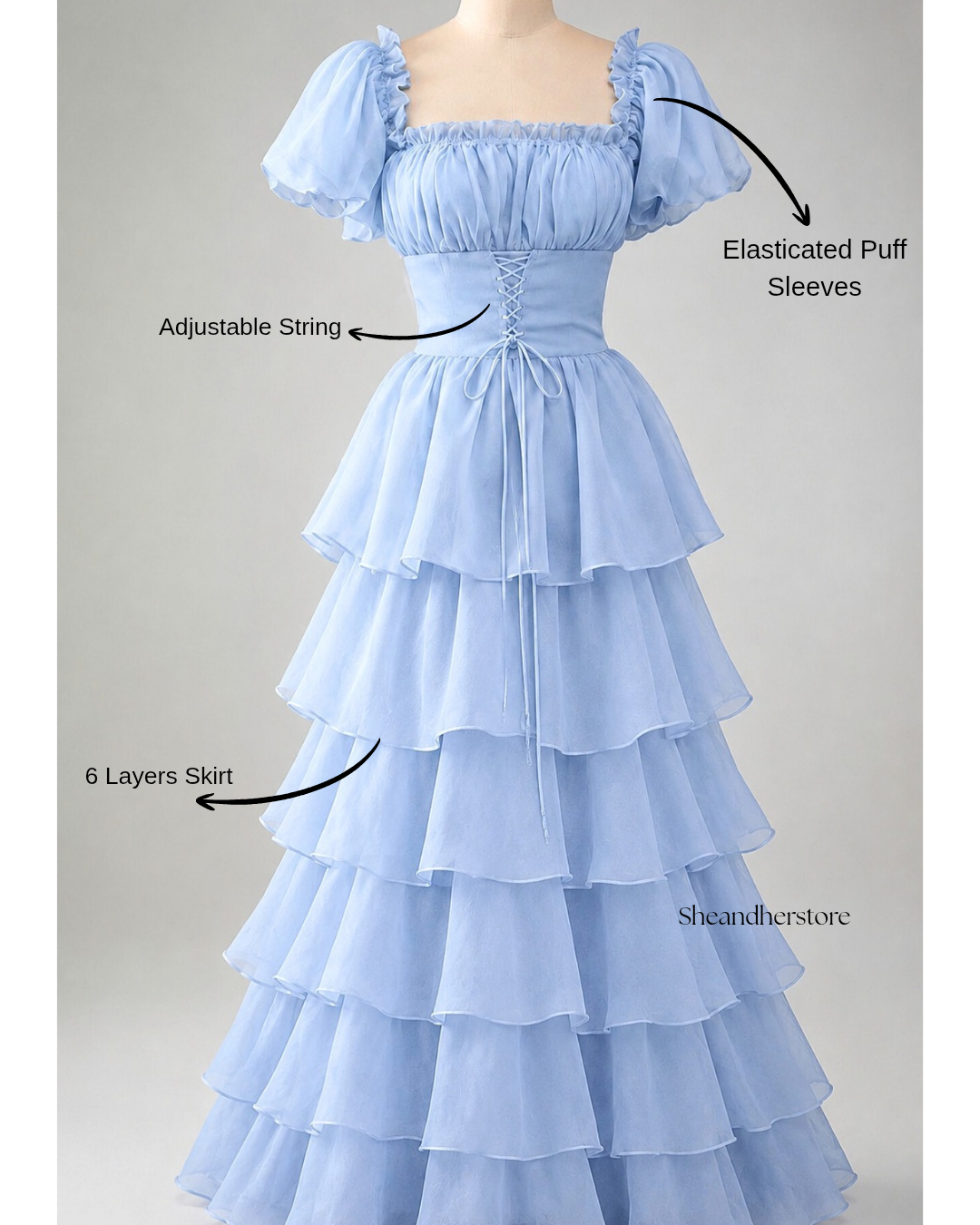 BLUSH Cinderella Core Fairytale Dress
