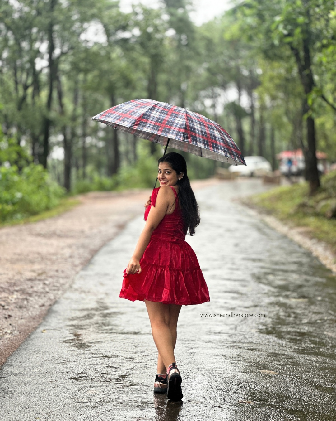 MERLE Puff Mini Dress